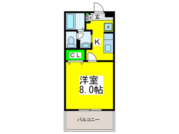 ナイスフォア田出井の物件間取画像